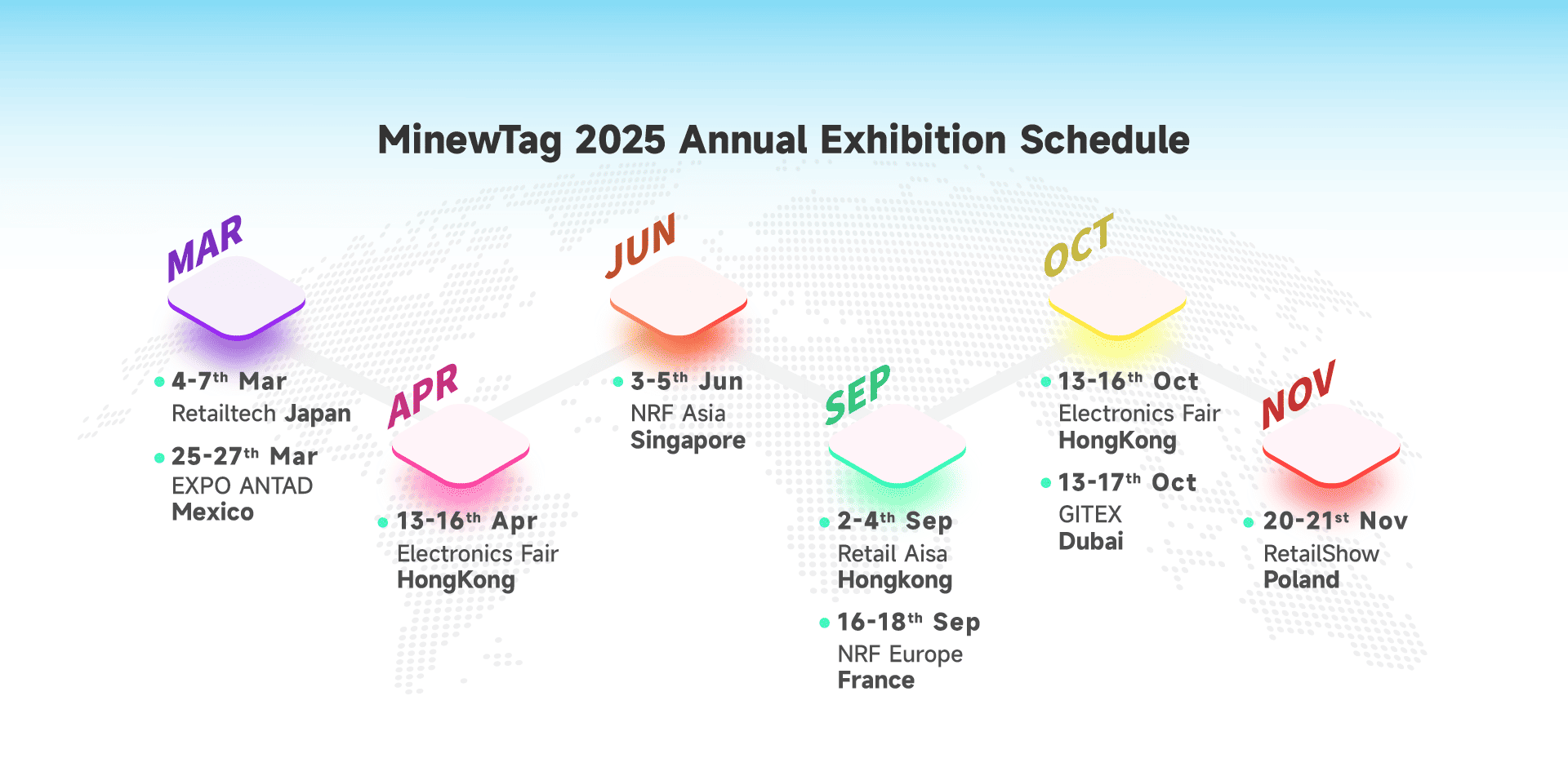 expo schedule 2025