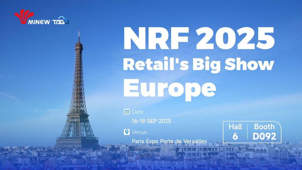 MinewTag Heads to Paris: Join Us at NRF 2025 – Retail’s Big Show Europe!