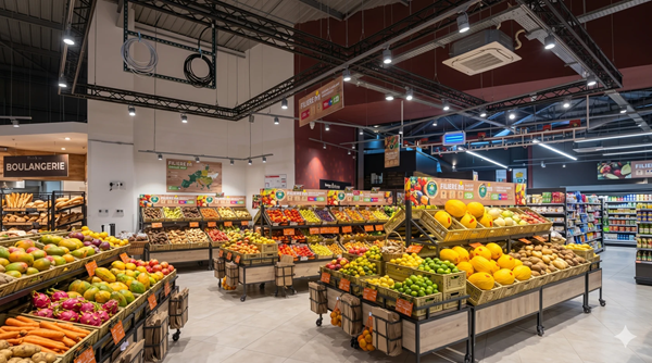Retail System Architecture With Digital Shelf Edge Labels