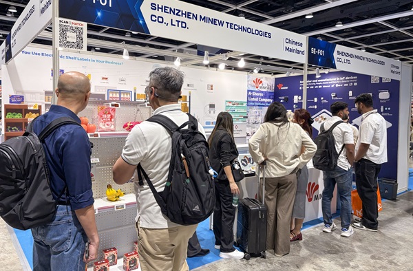 Minewtag Drives Retail Digitalization at Hong Kong Electronics Fair