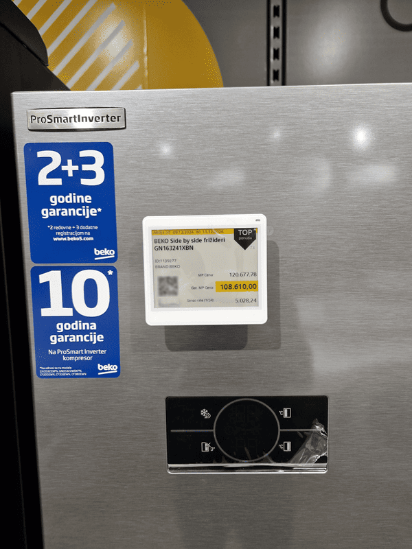 4.2inch label for home appliance