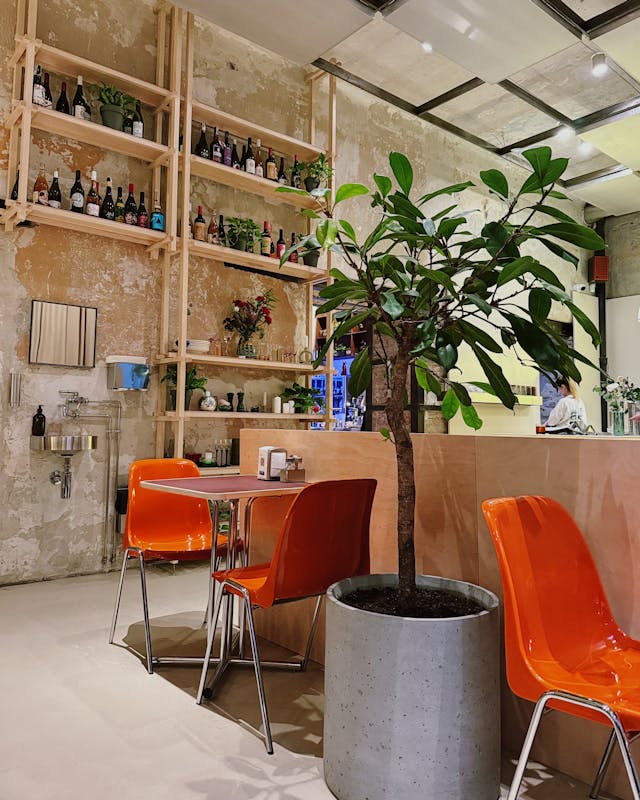 vertical shop shelving