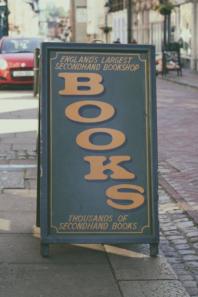 outdoor signage