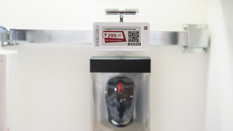 an electronic shelf label