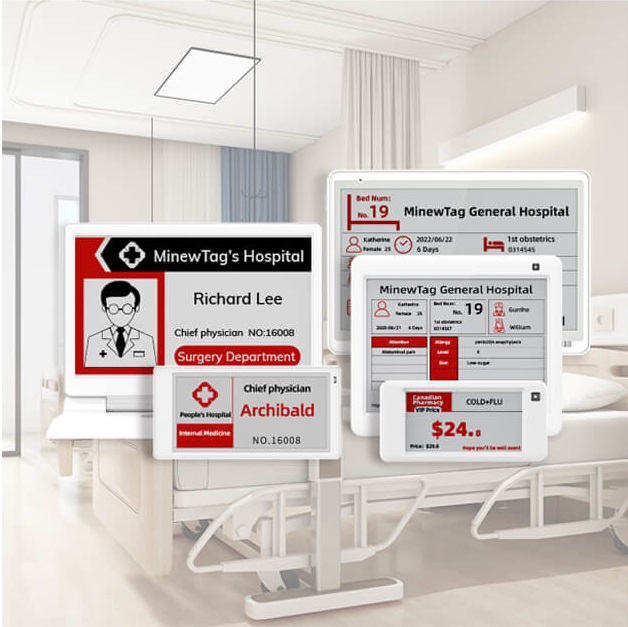 minewtag electronic shelf labesl set