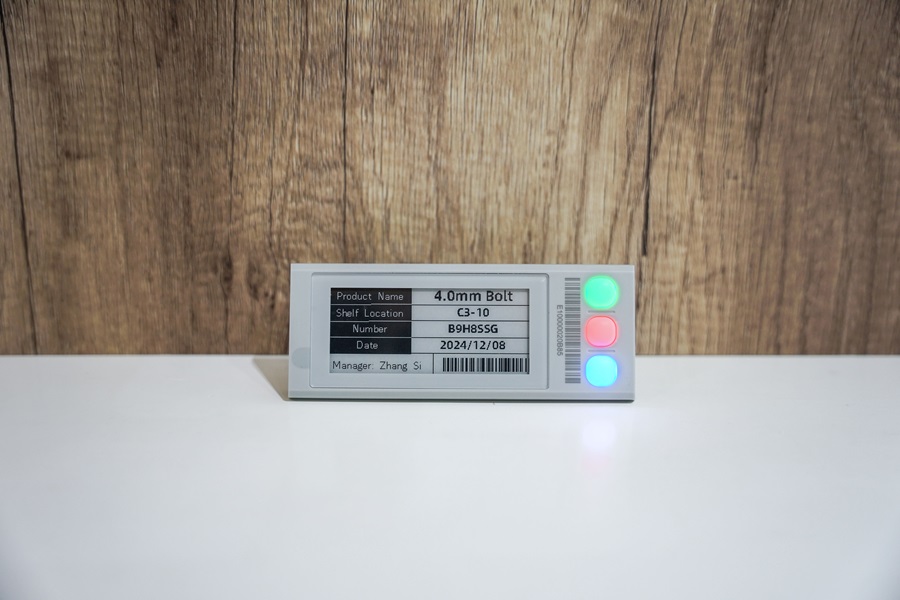 Minewtag smart picking labels for warehouse