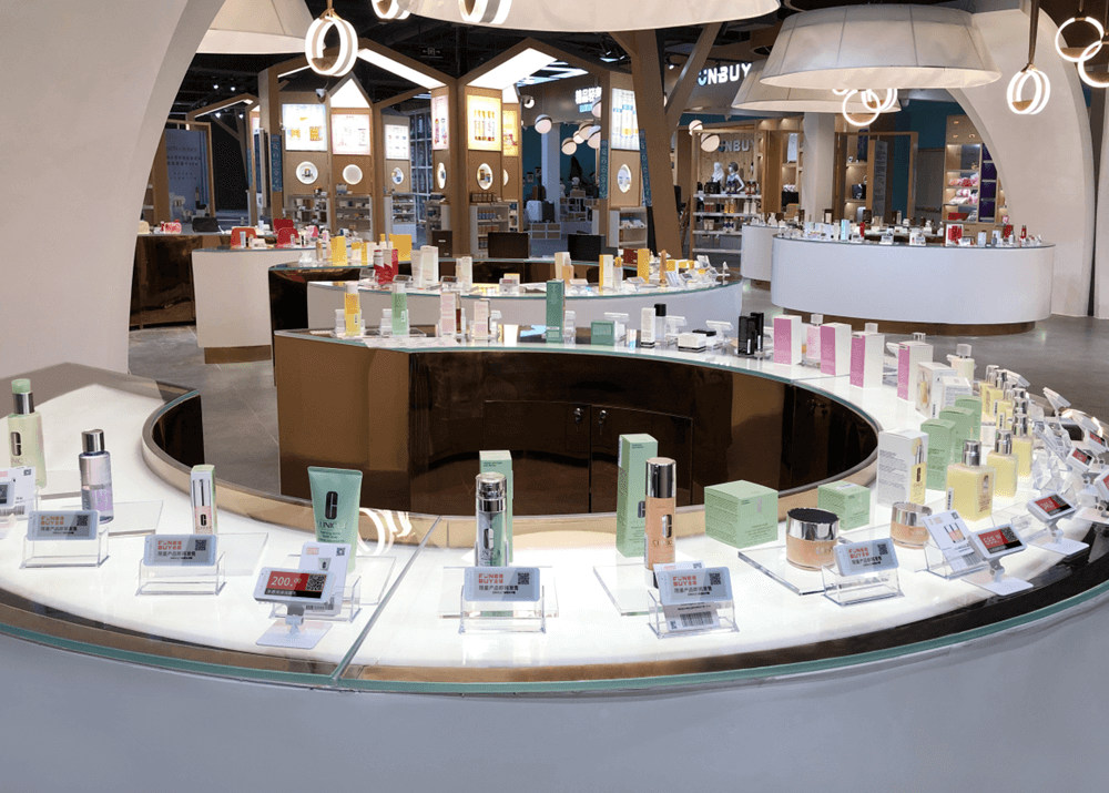 digital price labels in store